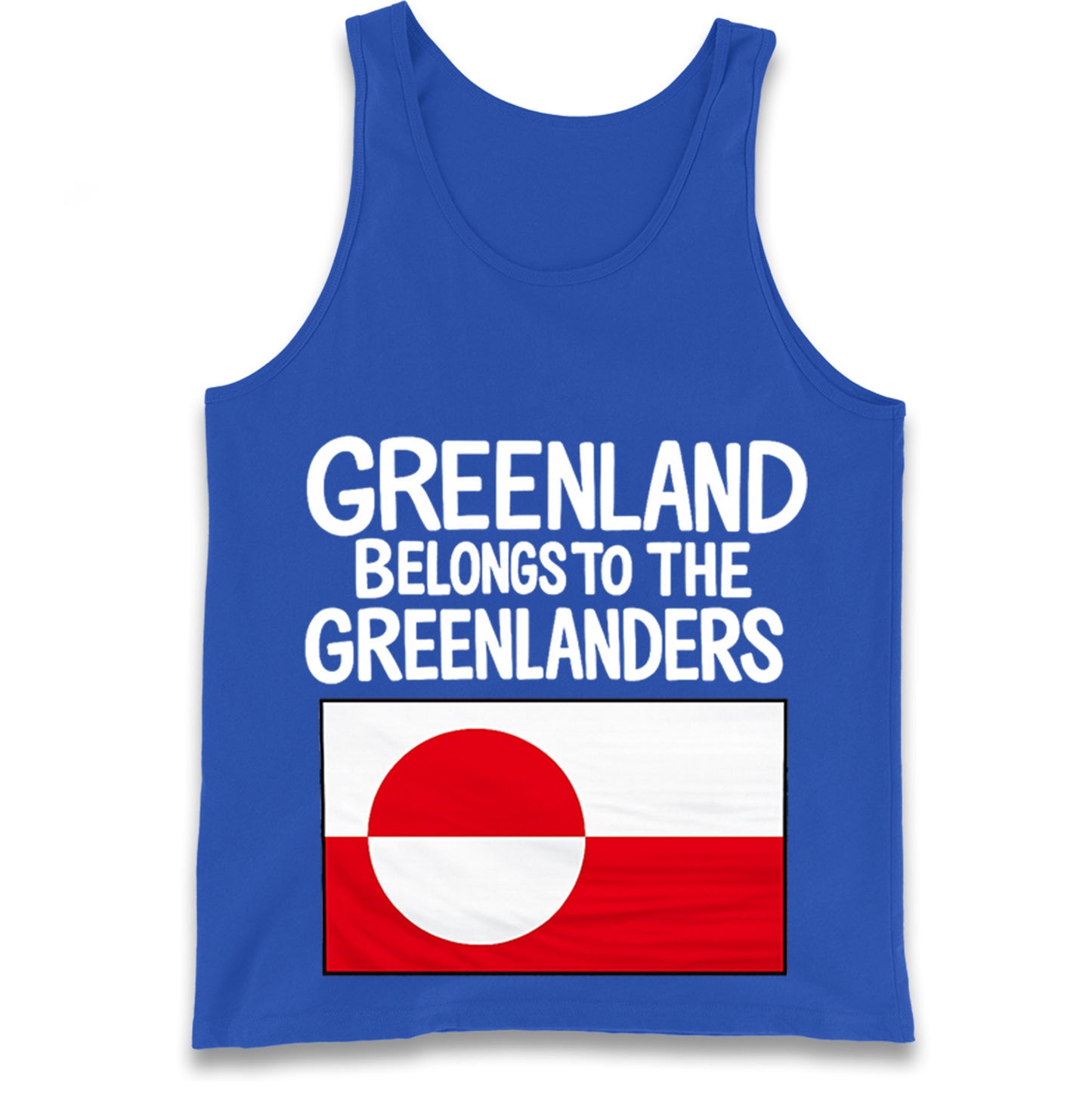 Greenland Belongs To The Greenlanders Tank Top