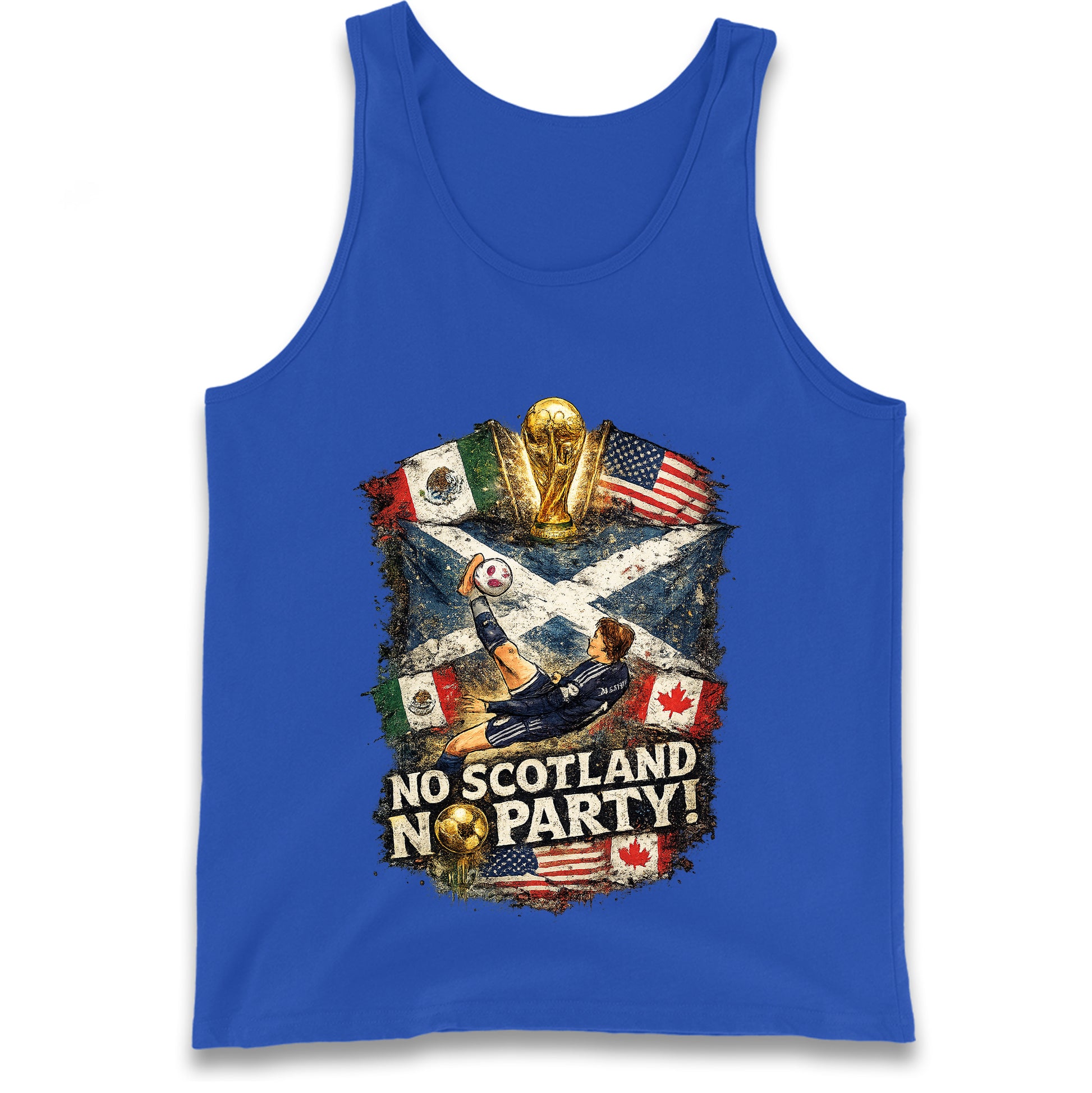 No Scotland No Party World Cup 2026 Tank Top