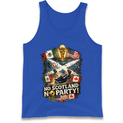 No Scotland No Party World Cup 2026 Tank Top