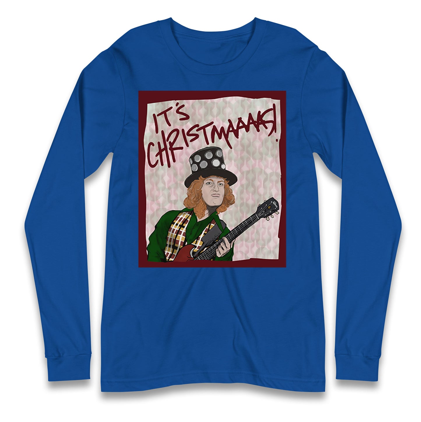 Noddy Holder Christmas Longsleeve T Shirt
