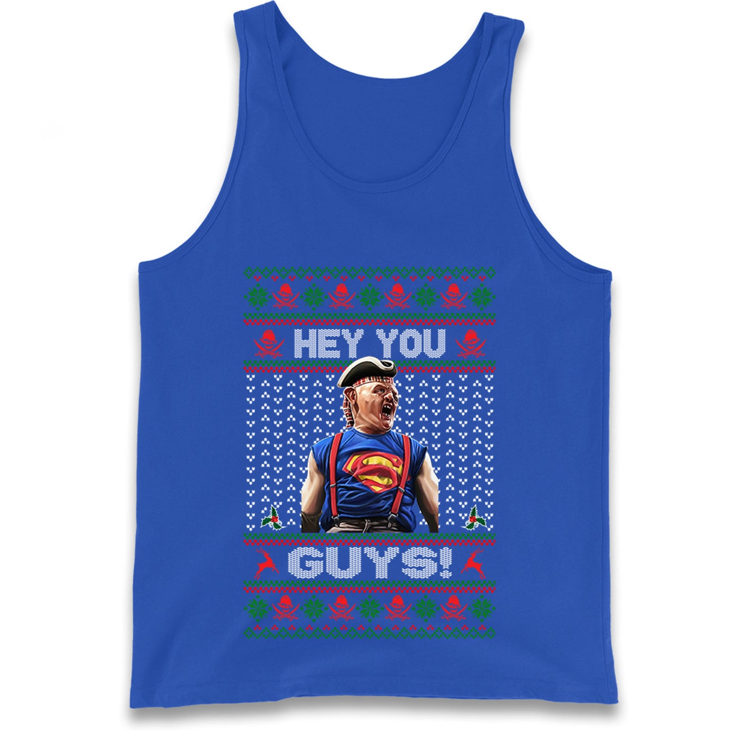 Goonies Sloth Christmas Tank Top