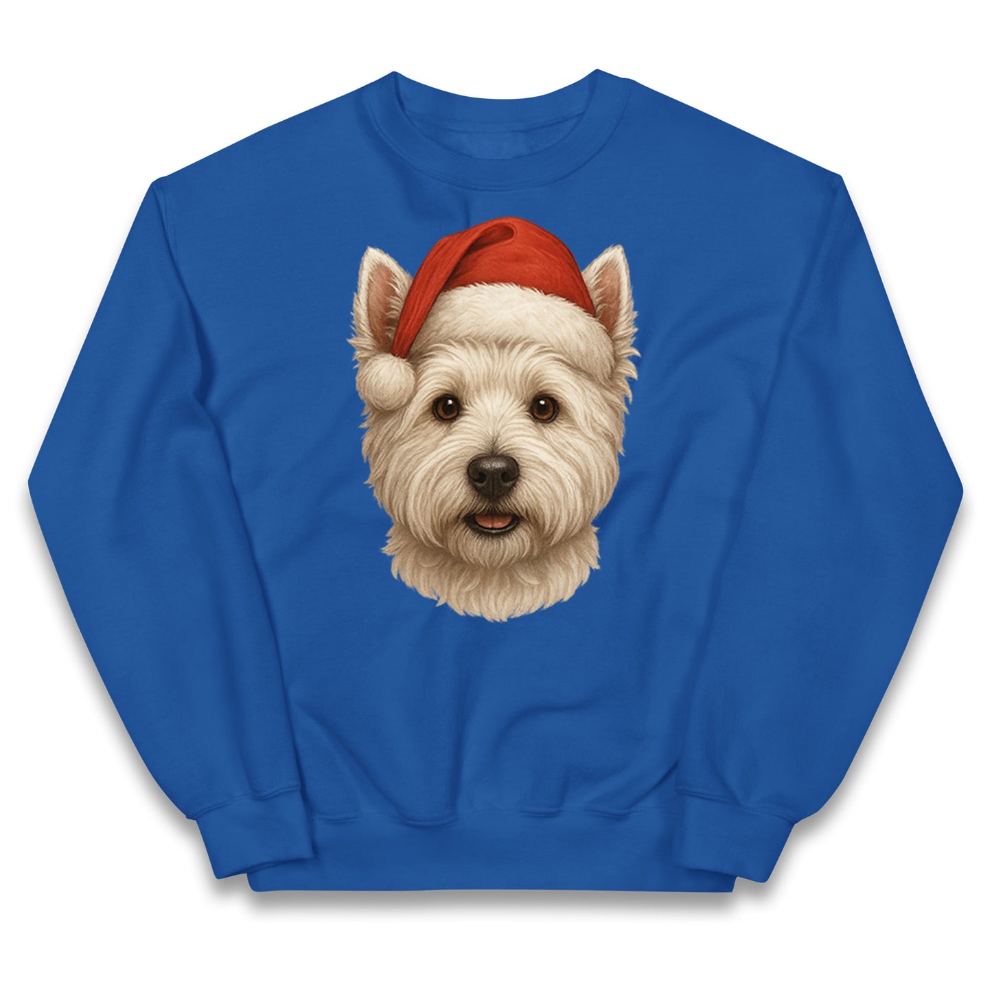 West Highland White Terrier Christmas Kids Jumper