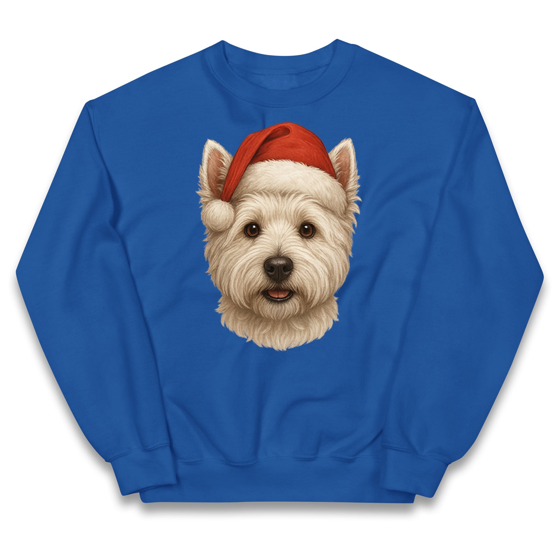 West Highland White Terrier Christmas Kids Jumper
