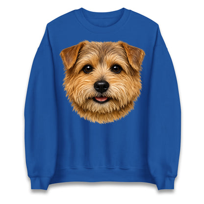 Norfolk Terrier Dog Face Jumper