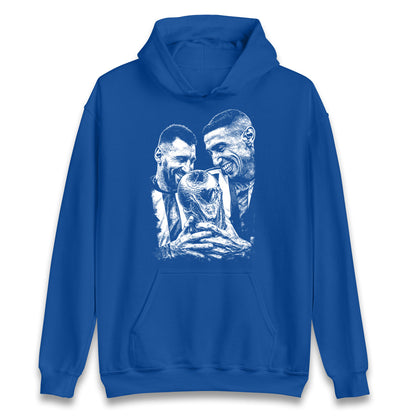 Lionel Messi Angel Di Maria Hoodie