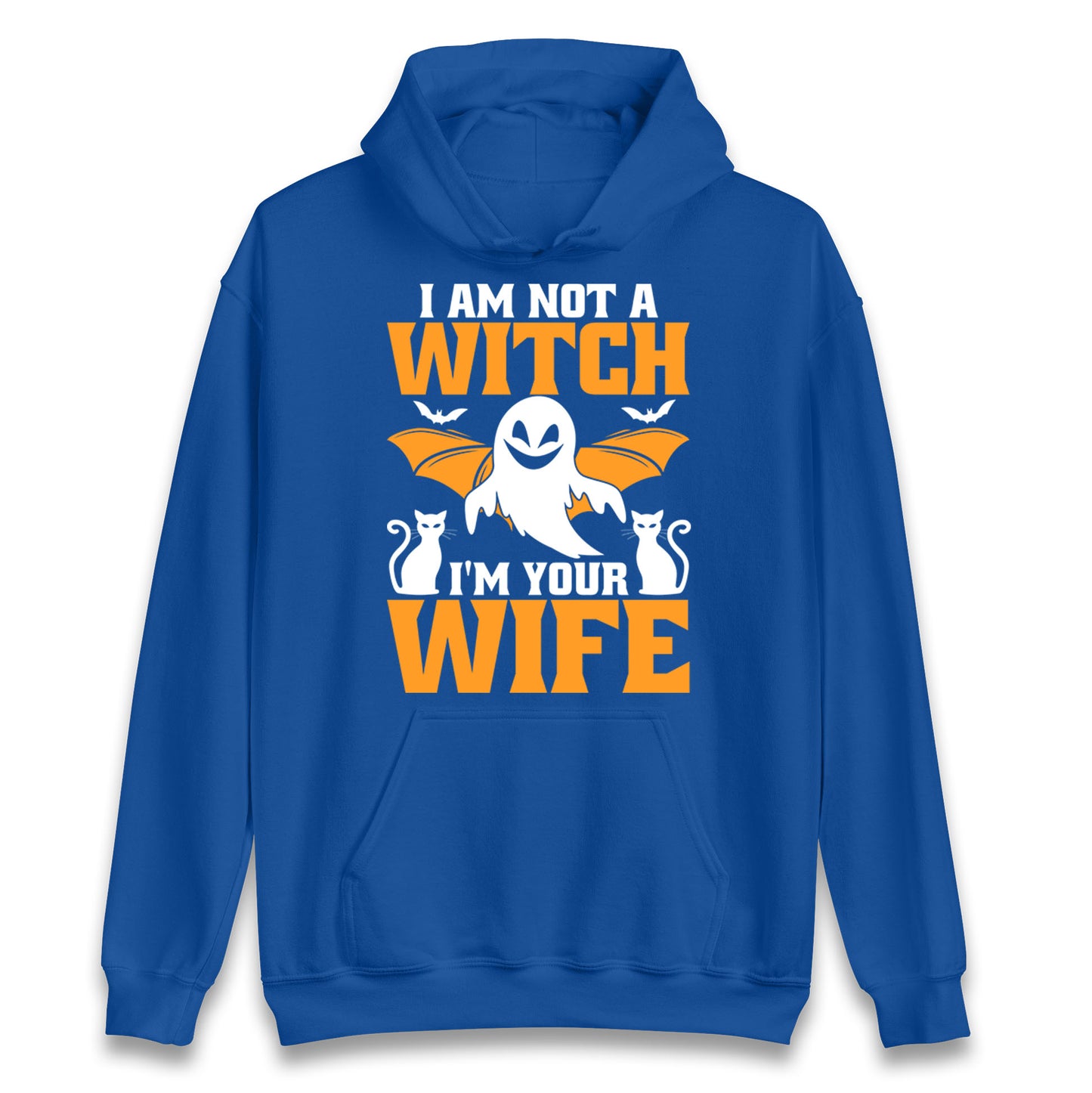 Im Not A Witch Im Your Wife Halloween Hoodie
