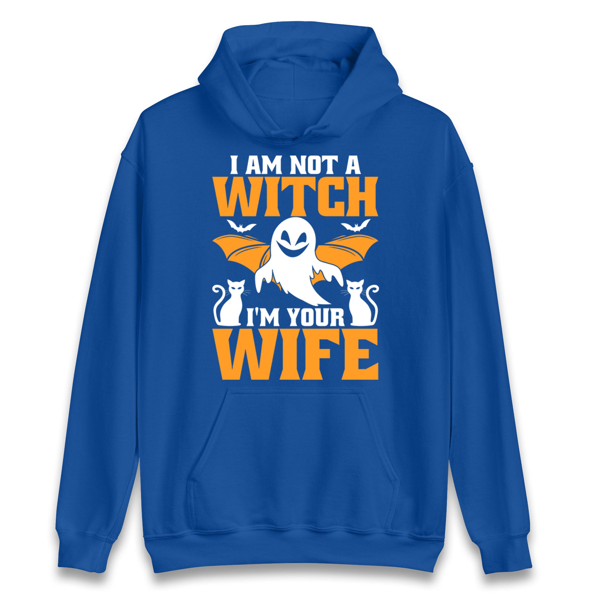 Im Not A Witch Im Your Wife Halloween Hoodie
