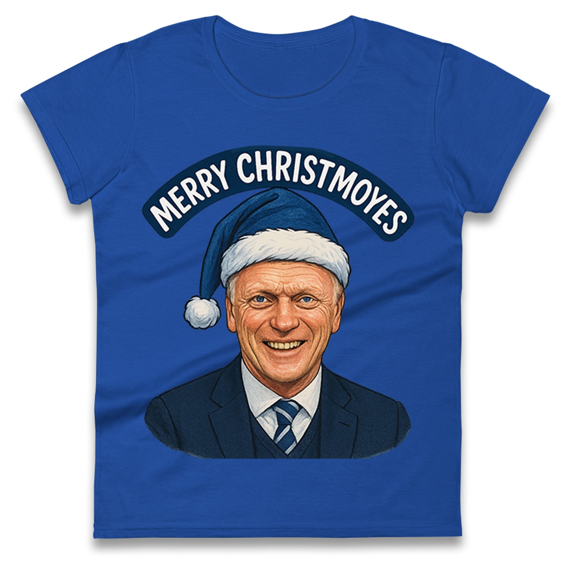 Everton Christmas Ladies T Shirt