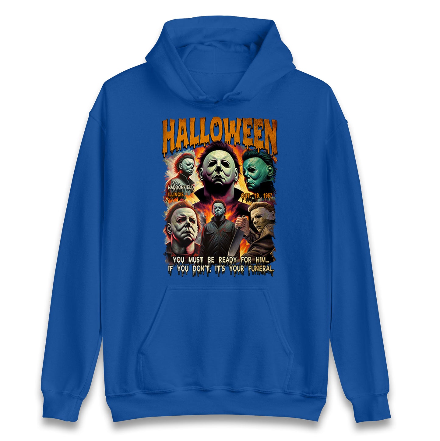 Michael Myers Horror Halloween Bootleg Unisex Hoodie