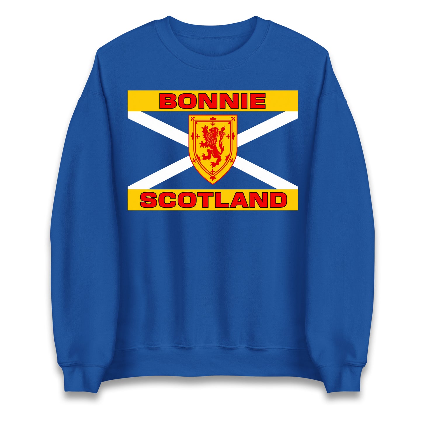 Bonnie Scotland Football Flag Jumper
