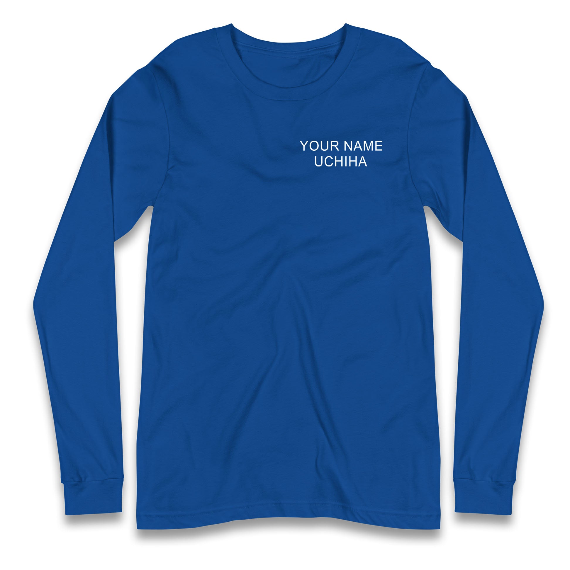 Uchiha Clan Logo Long Sleeve T Shirt