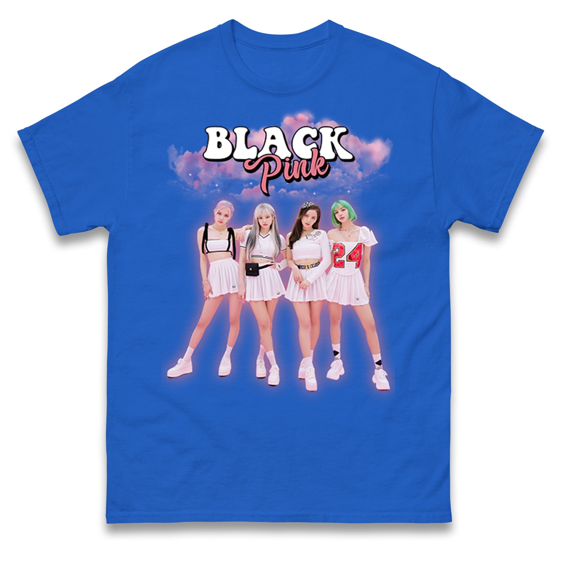 Blackpink K Pop Idol Band T Shirt