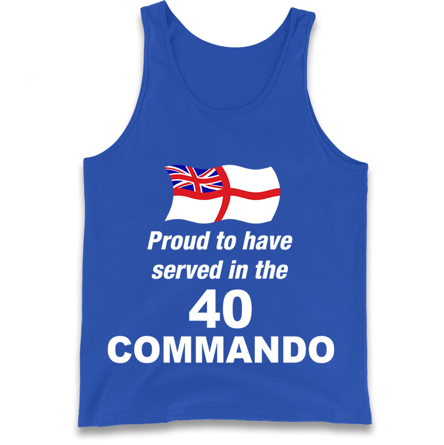 40 Commando Royal Marines Tank Top 