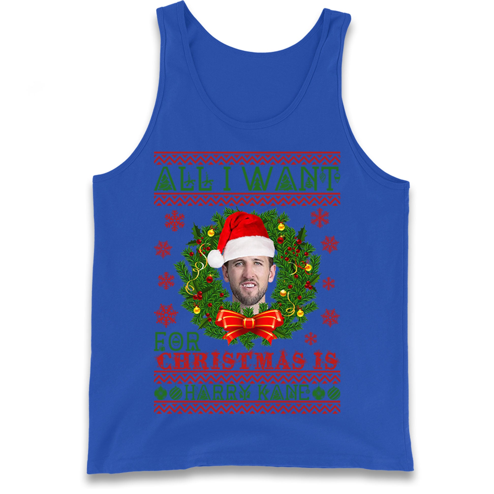harry kane christmas tank top