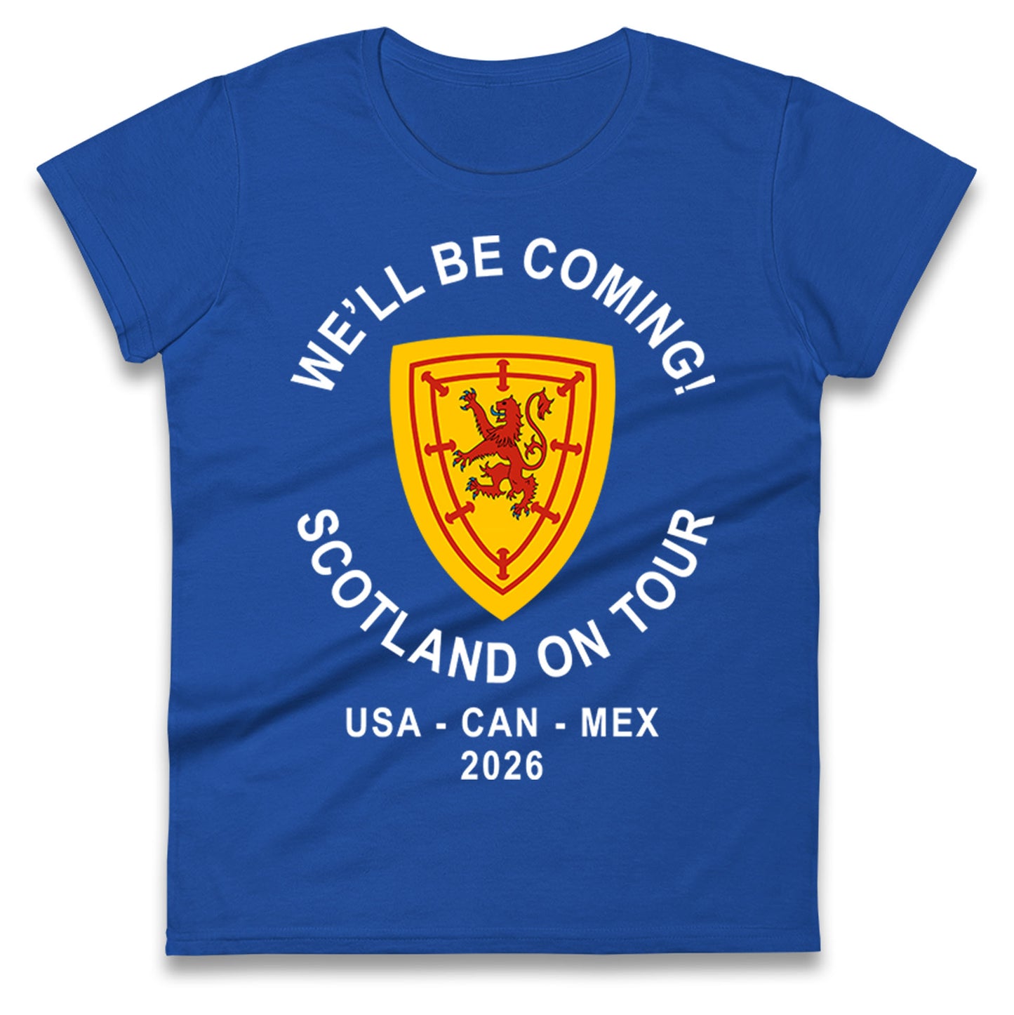 Scotland World Cup 2026 Ladies T Shirt