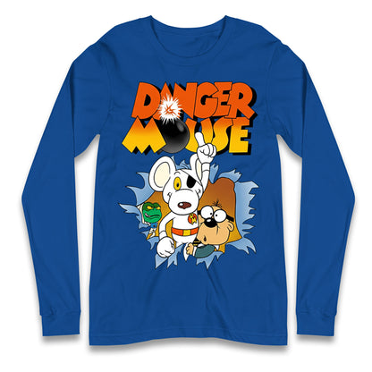 Danger Mouse & Penfold Longsleeve T Shirt