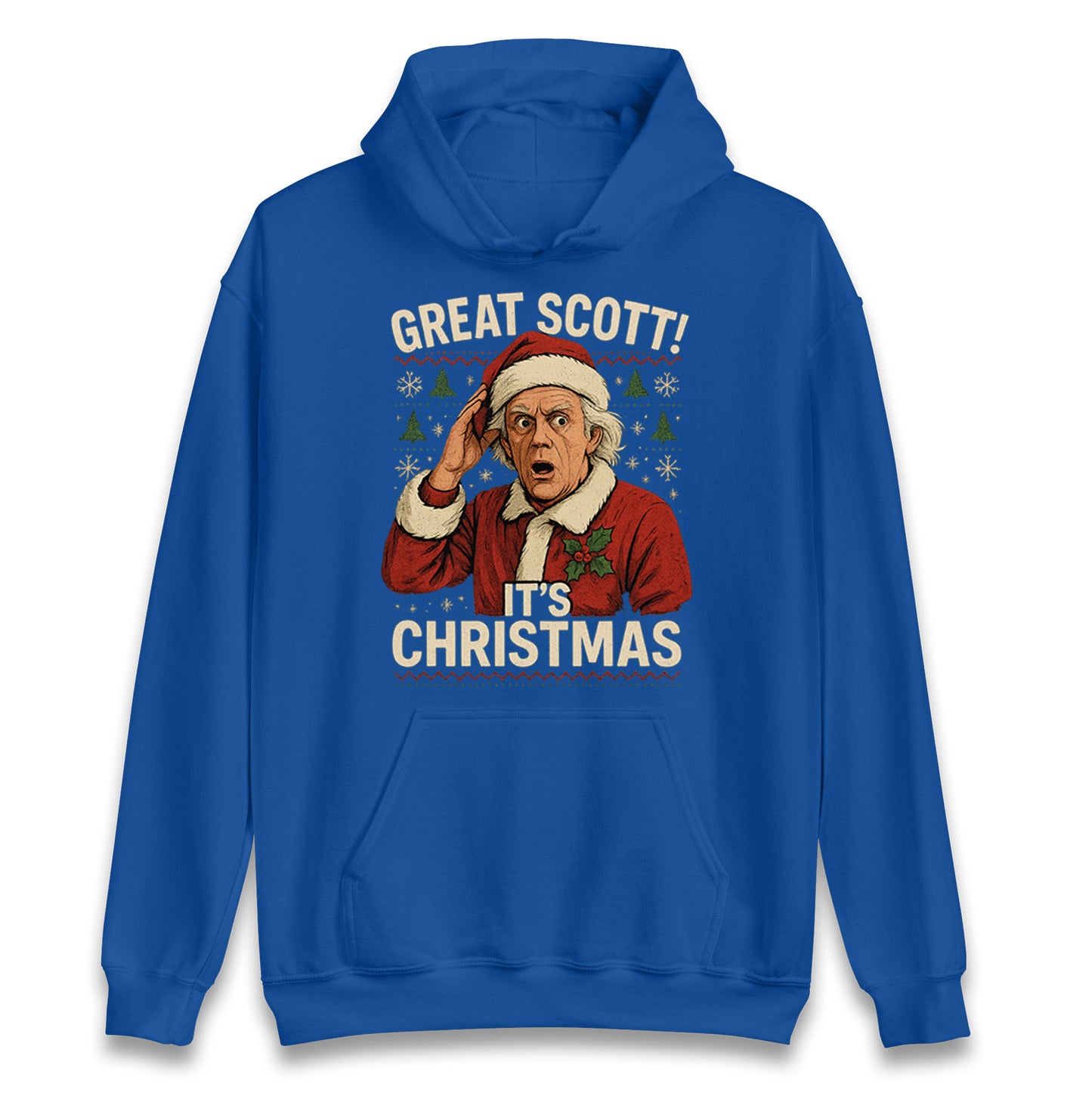 Back to the Future Doc Brown Hoodie