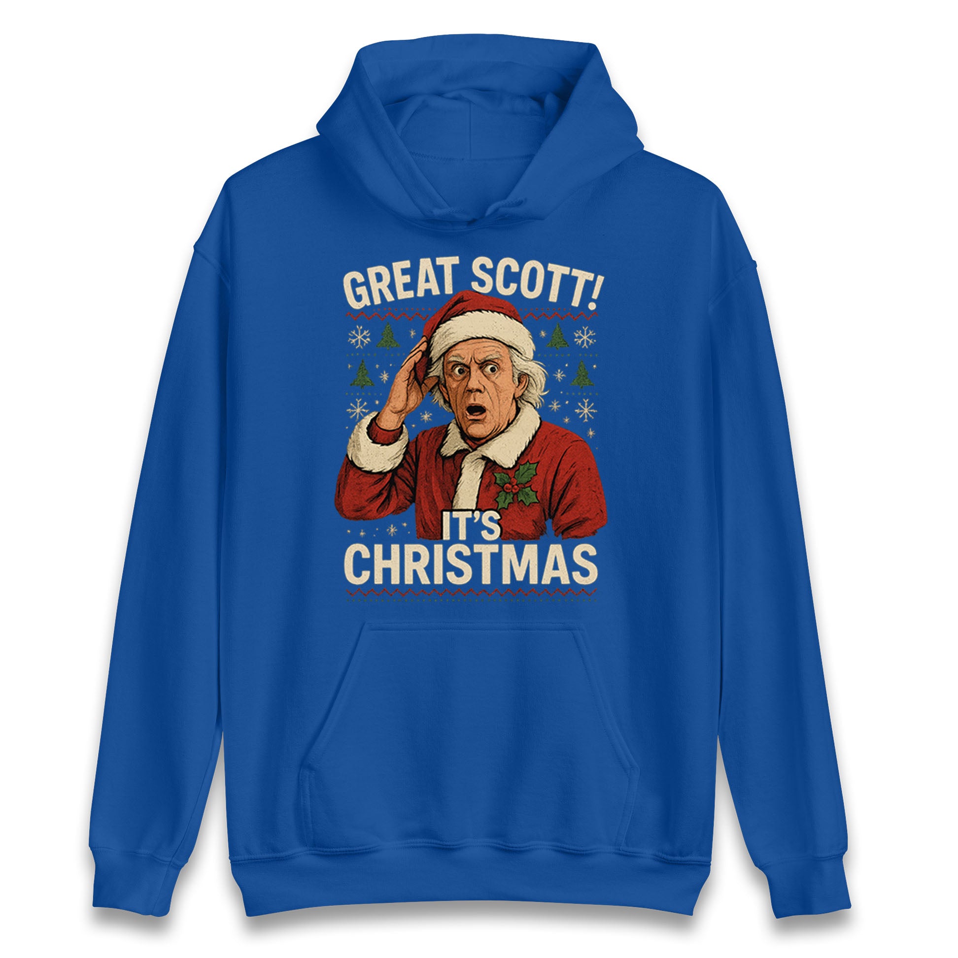 Back to the Future Doc Brown Hoodie