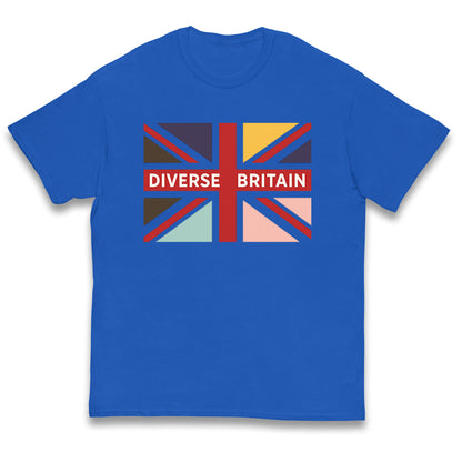 Diverse Britain Kids T Shirt