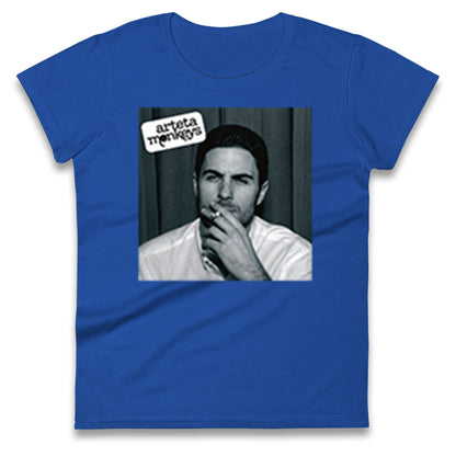 Mikel Arteta Arsenal Arctic Monkeys Ladies T Shirt