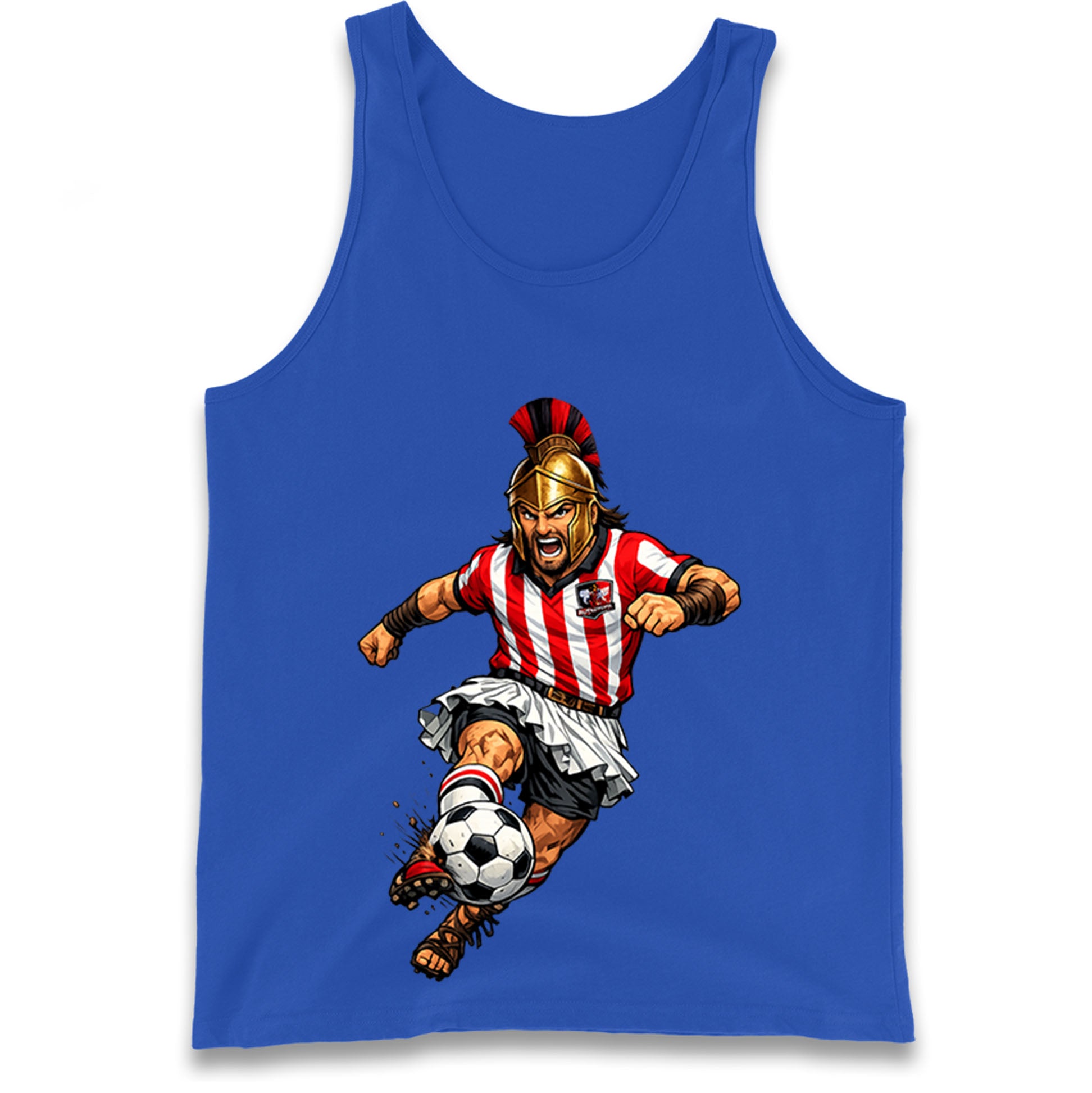 Retro Exeter City Football Tank Top