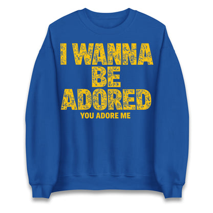I Wanna Be Adored Stone Roses Jumper