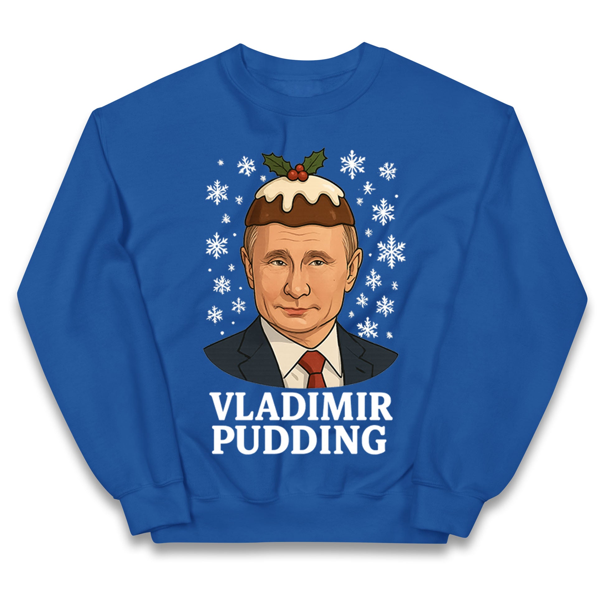 Vladimir Putin Christmas Kids Jumper