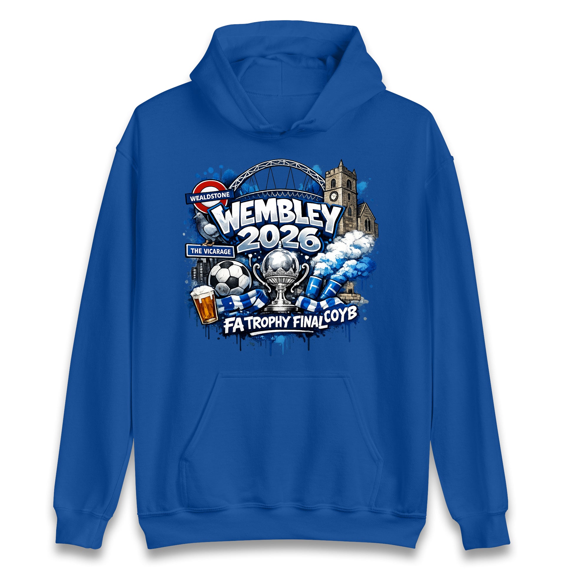 Wealdstone FA Trophy Final Wembley 2026 | Buy FA Trophy Wear Hoodie 