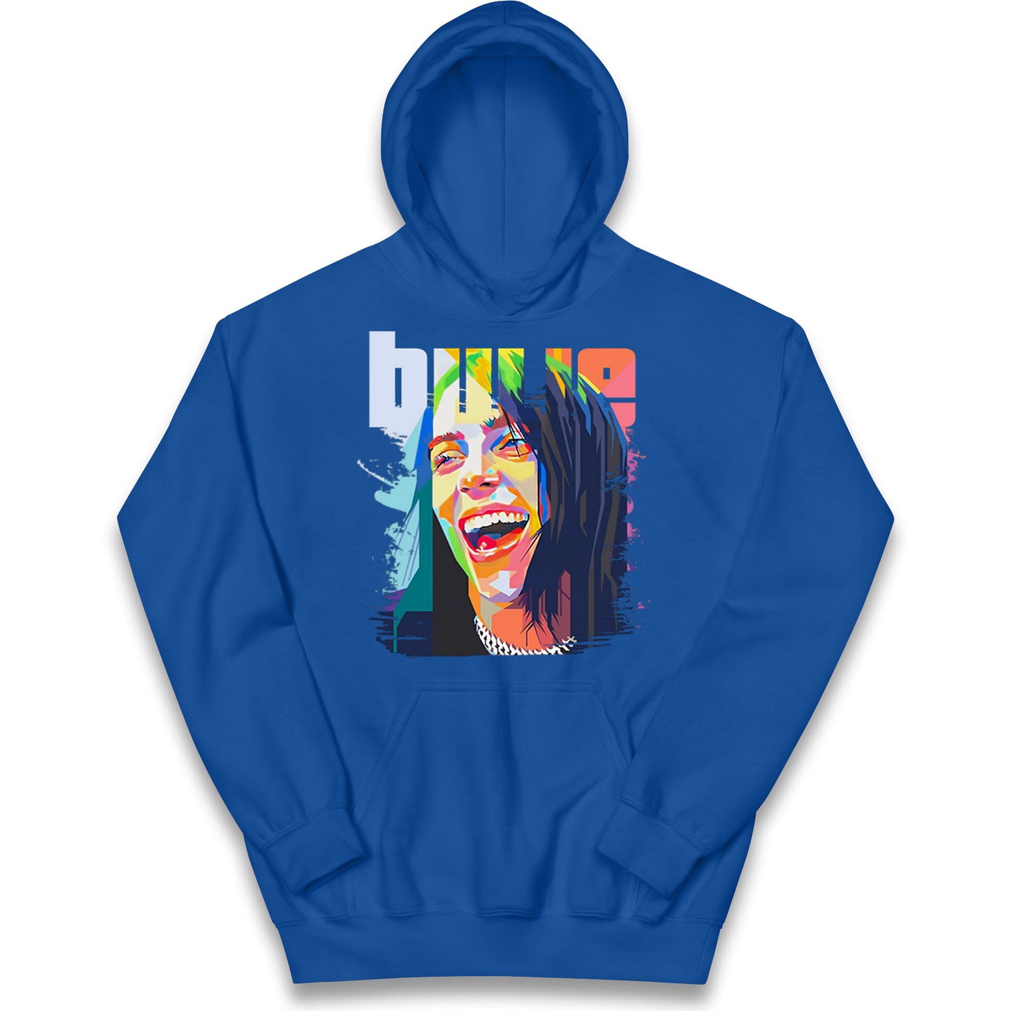 Billie Eilish Painting Kids Hoodie