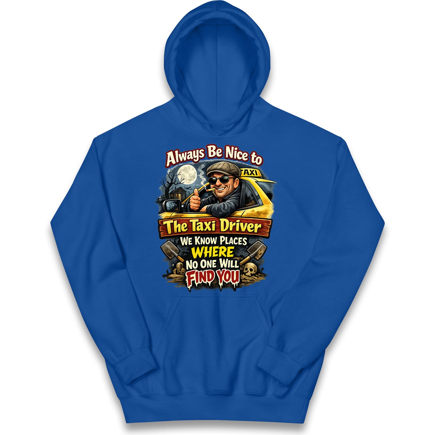 Taxi Driver Kids Hoodie