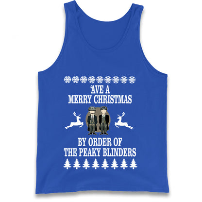 Peaky Blinders Christmas Tank Top