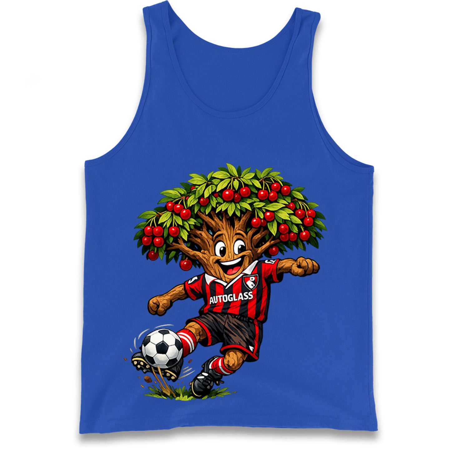 Retro AFC Bournemouth Football Tank Top