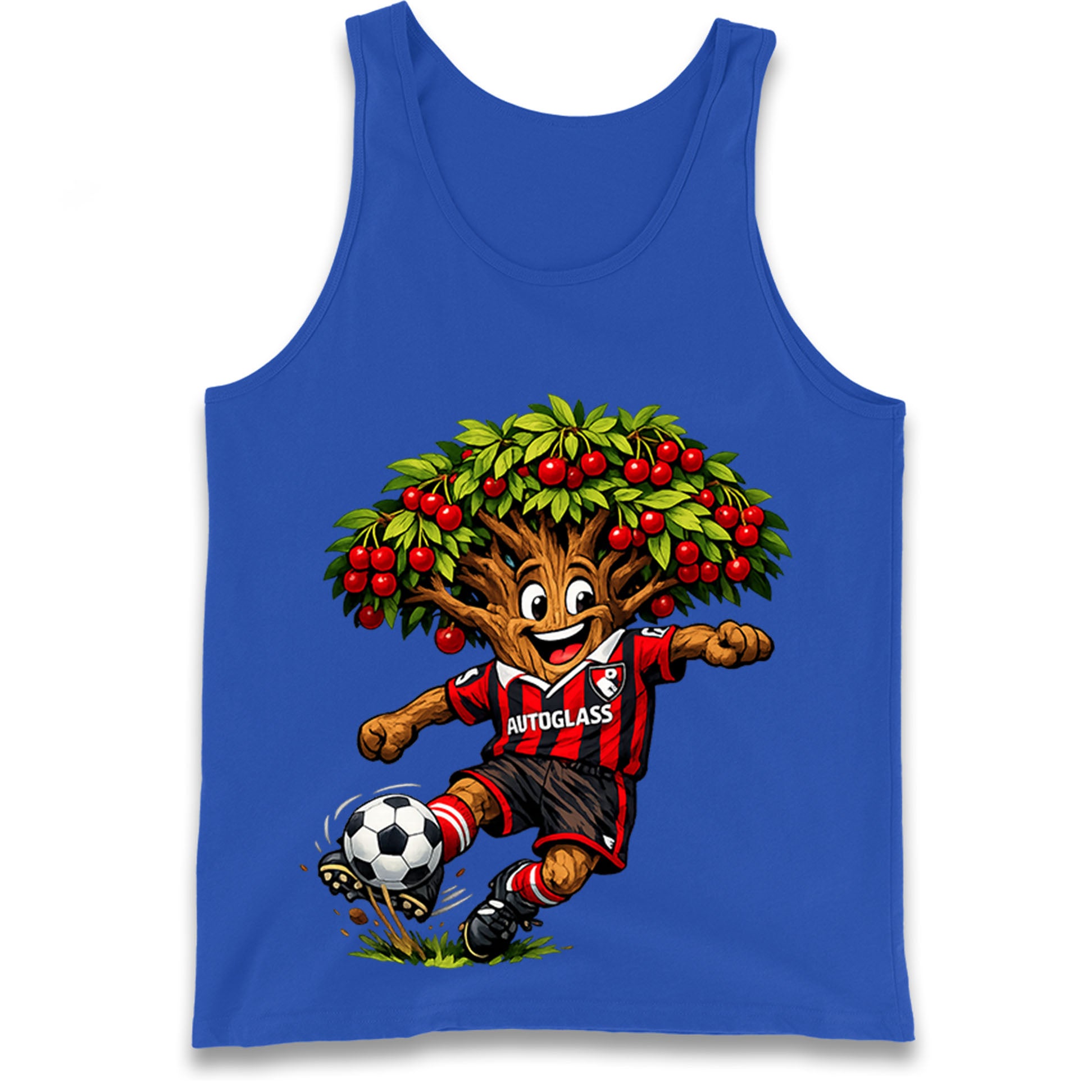 Retro AFC Bournemouth Football Tank Top
