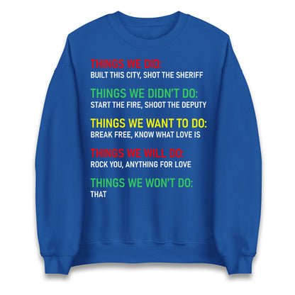 Bob Marley Music Jumper