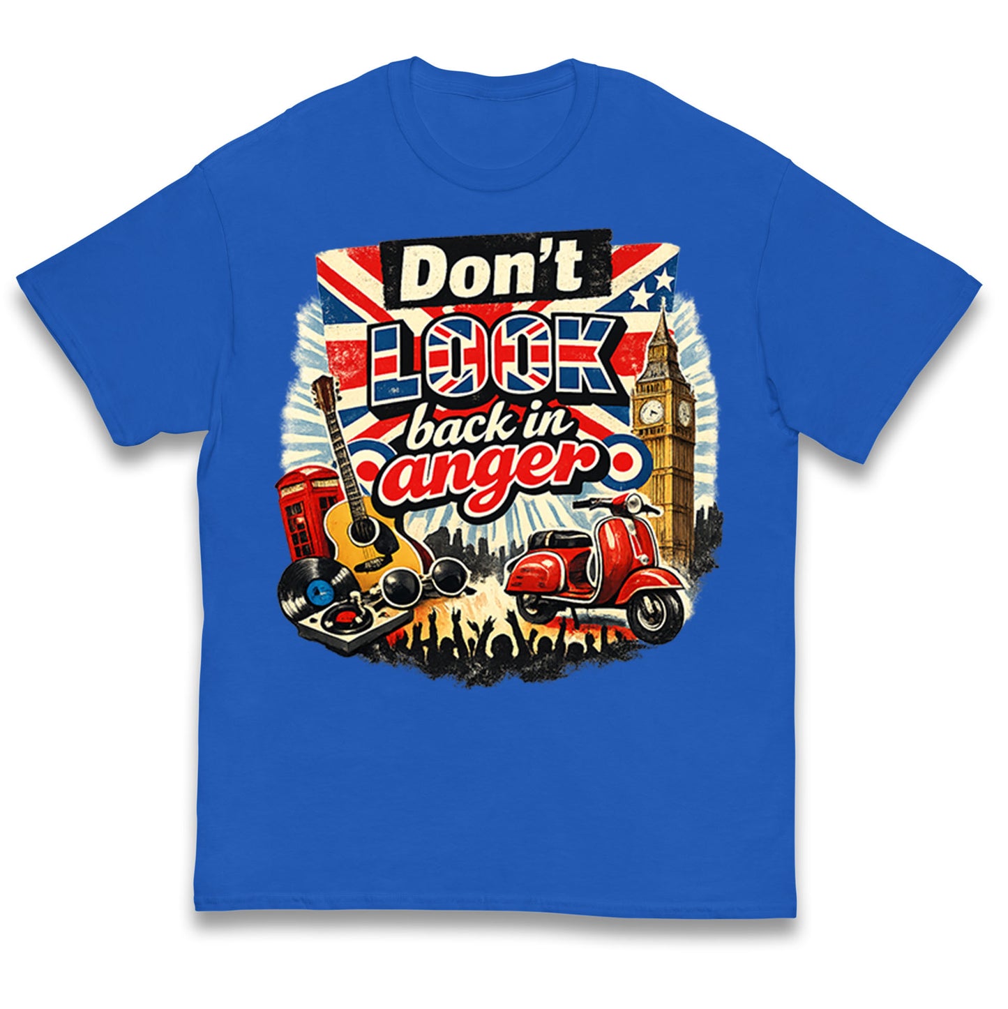 Don't Look Back In Anger Kids T Shirt