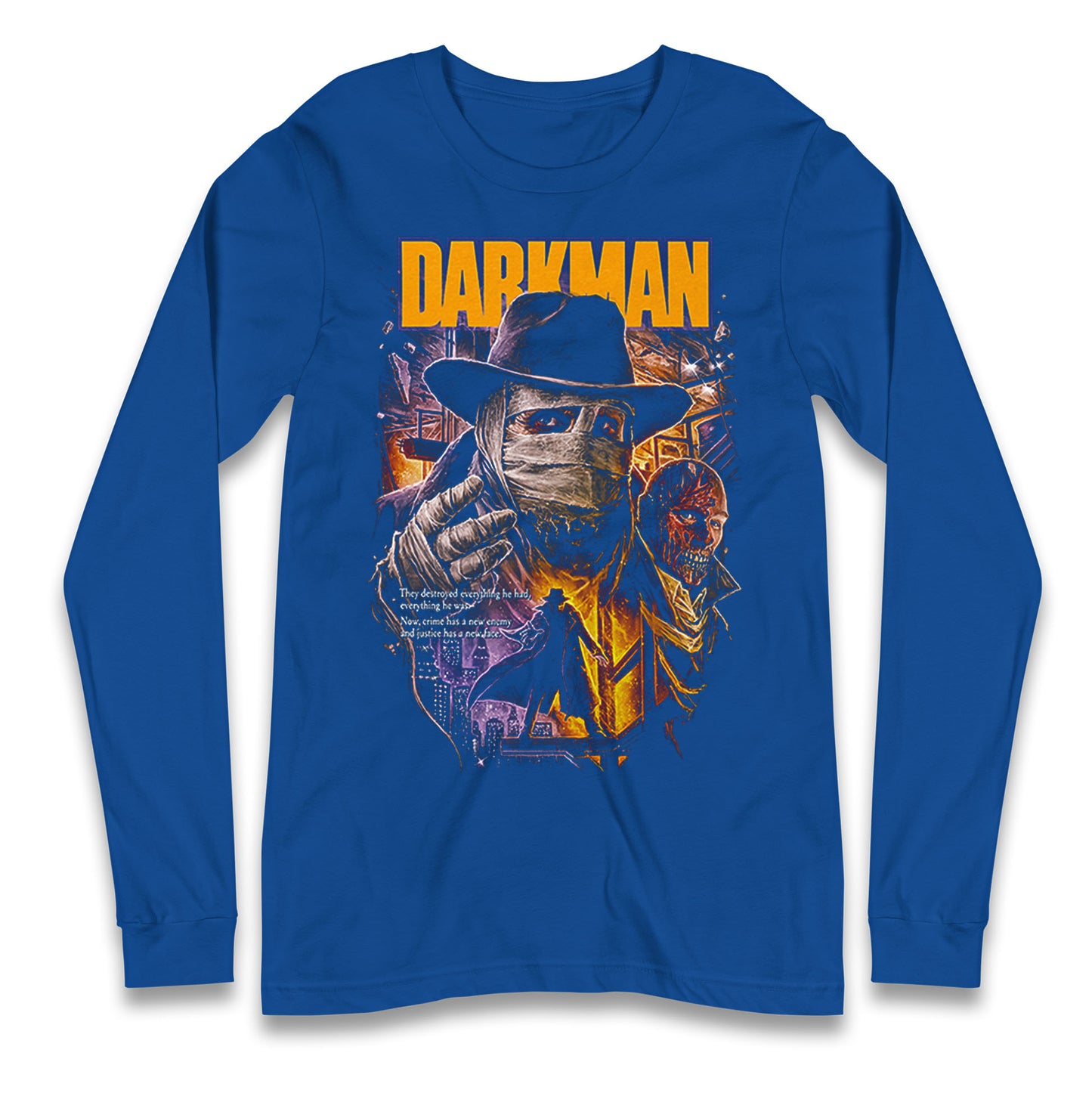 Darkman Face Longsleeve T Shirt