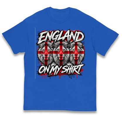 England 3 Lions World Cup 2026 Kids T Shirt