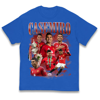 Casemiro Manchester United Kids T Shirt