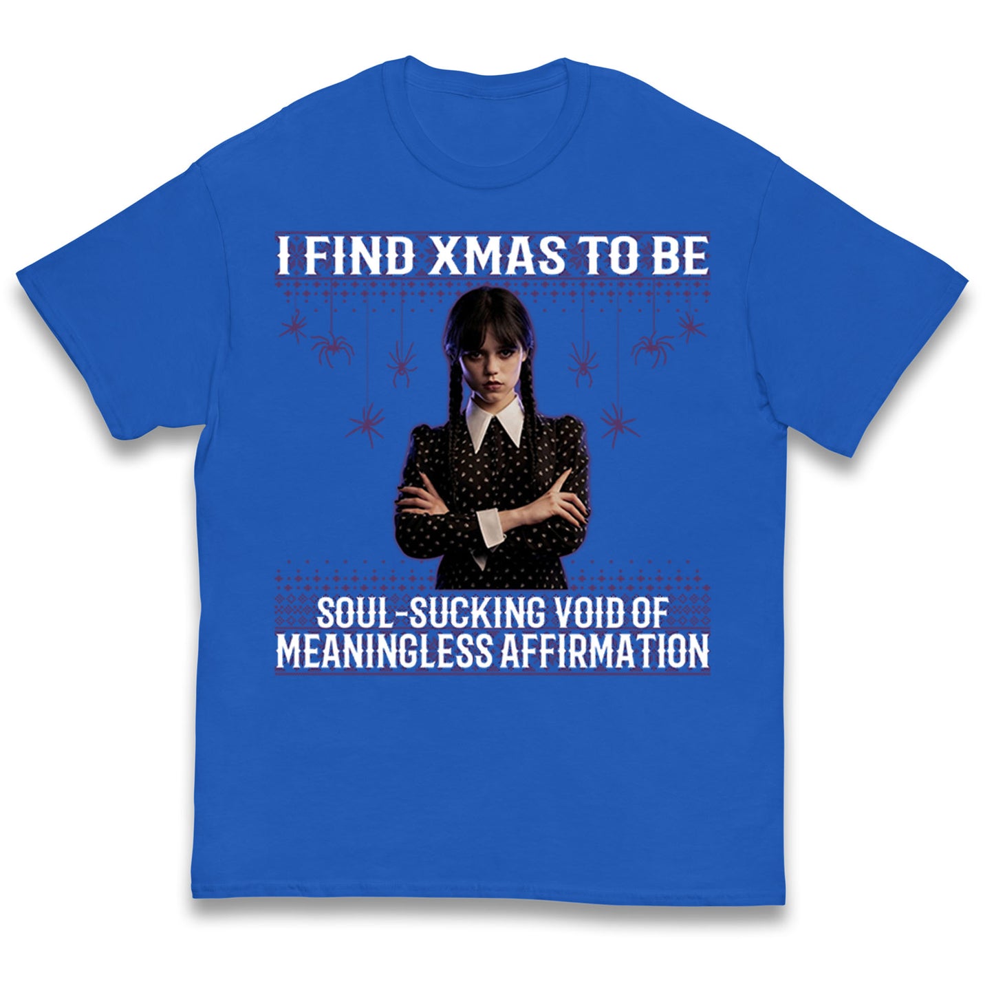 Wednesday Christmas Kids T Shirt