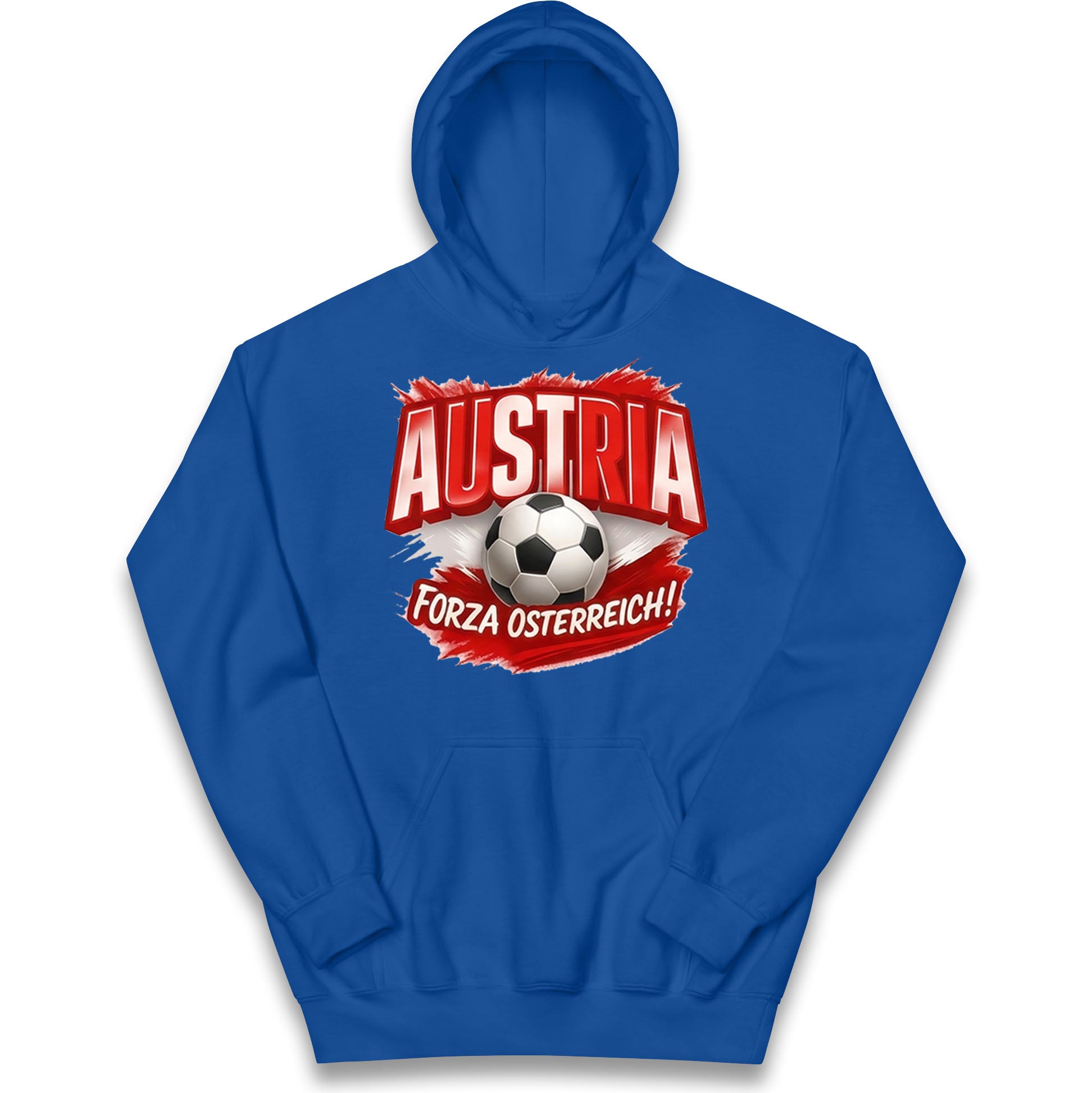Austria Retro World Cup Kids Hoodie