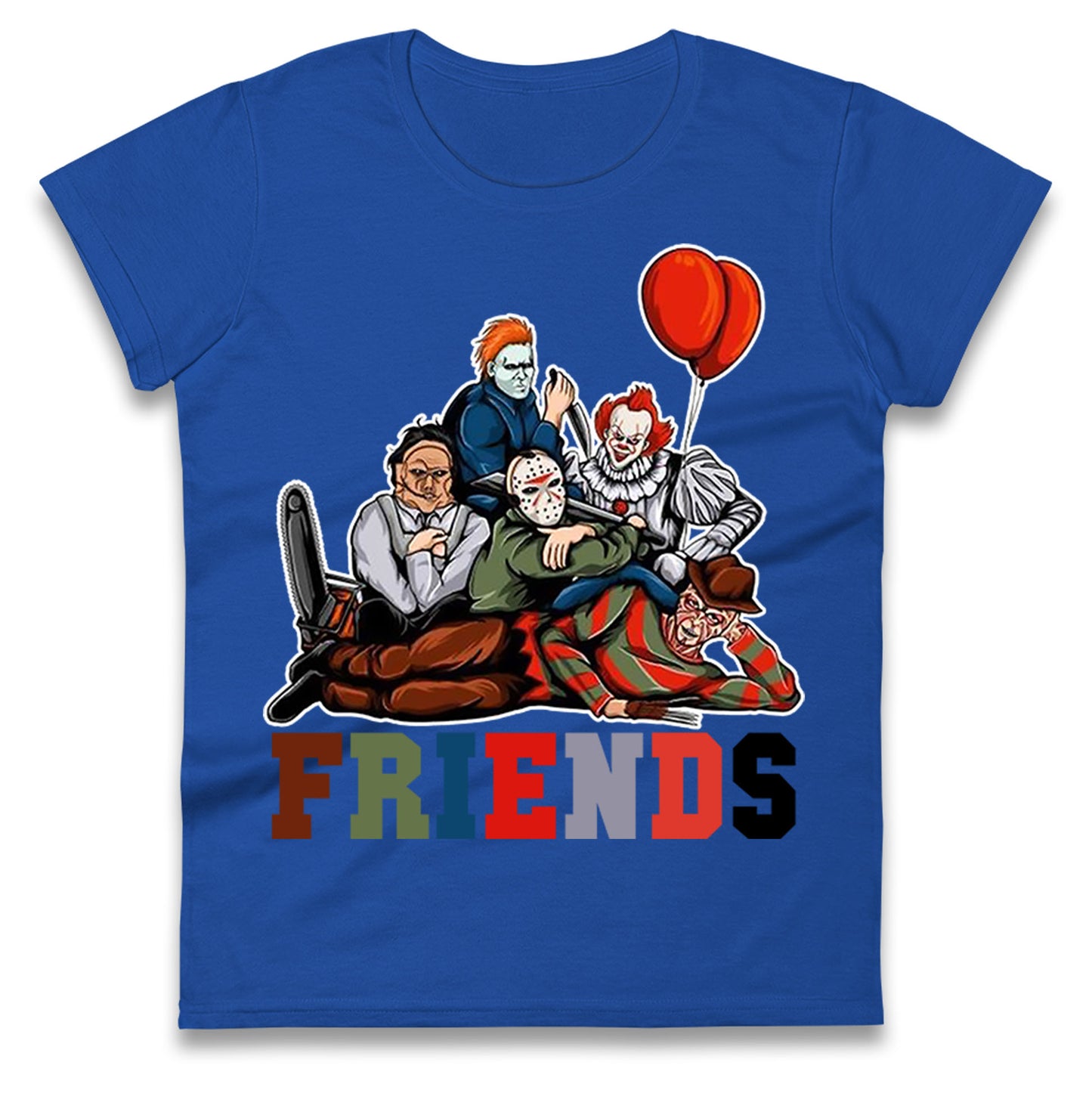 Horror Vintage Characters Friends Halloween t shirts
