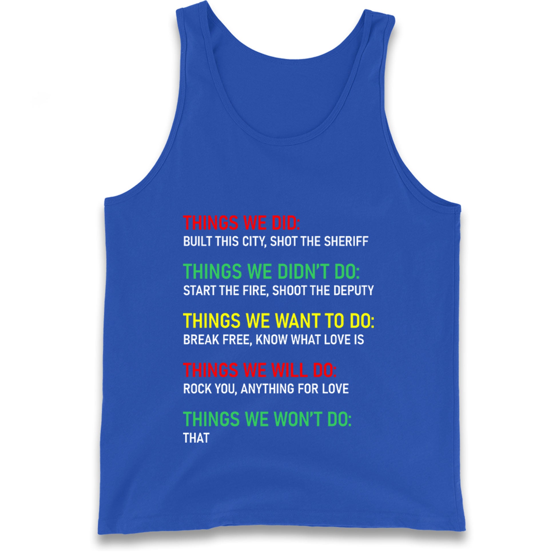 Bob Marley Music Tank Top