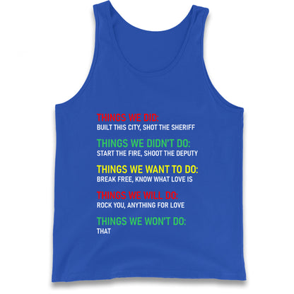 Bob Marley Music Tank Top