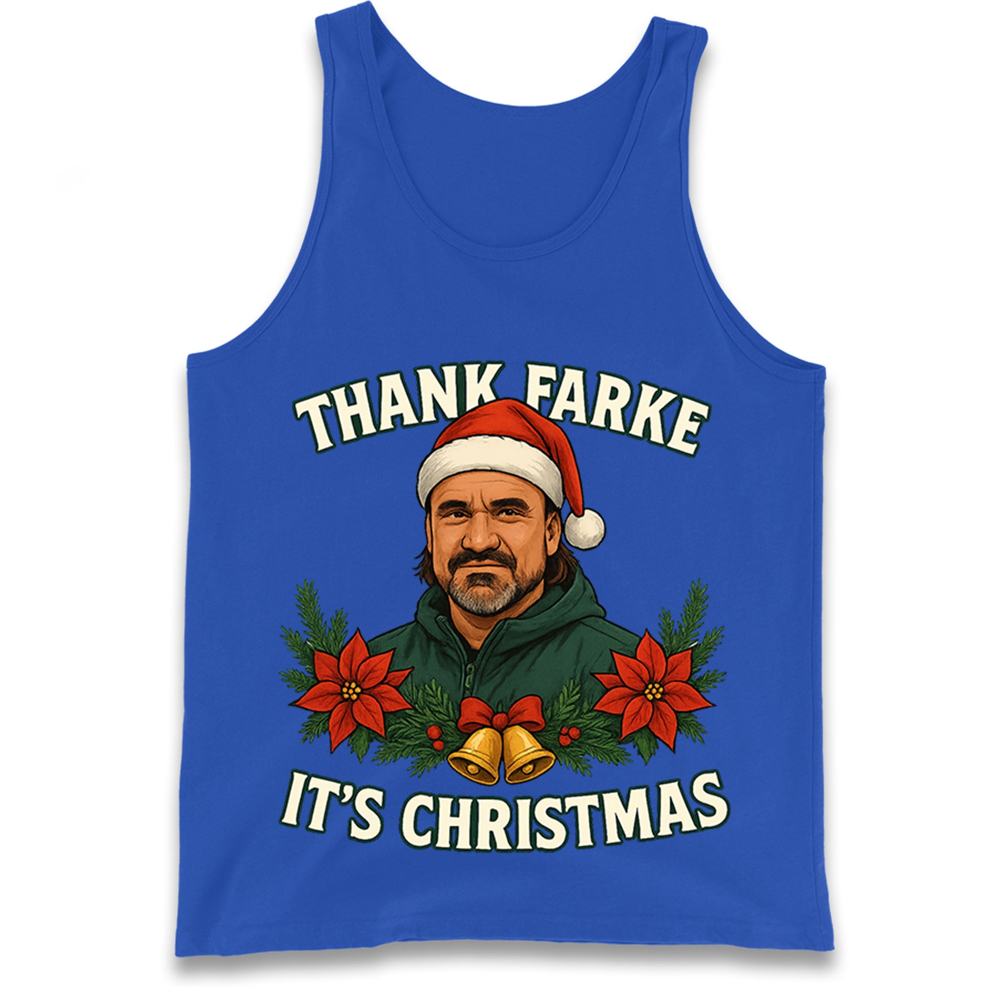 Leeds Utd Christmas Tank Top