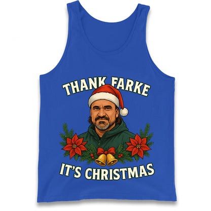 Leeds Utd Christmas Tank Top