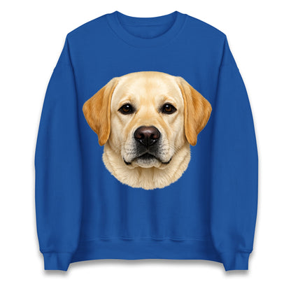 Labrador Dog Face Jumper 