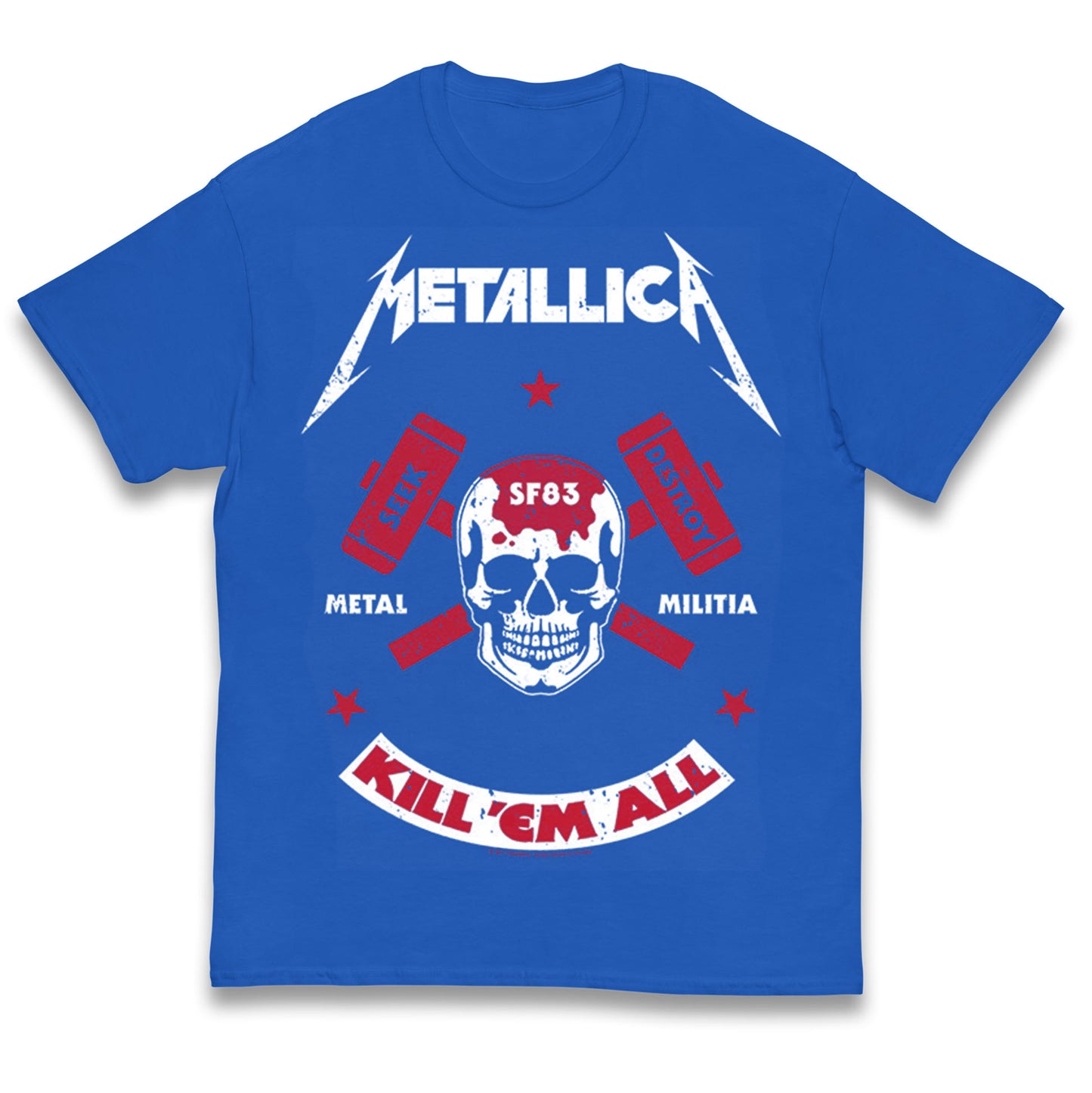 Metallica Seek Destroy Kids T Shirt