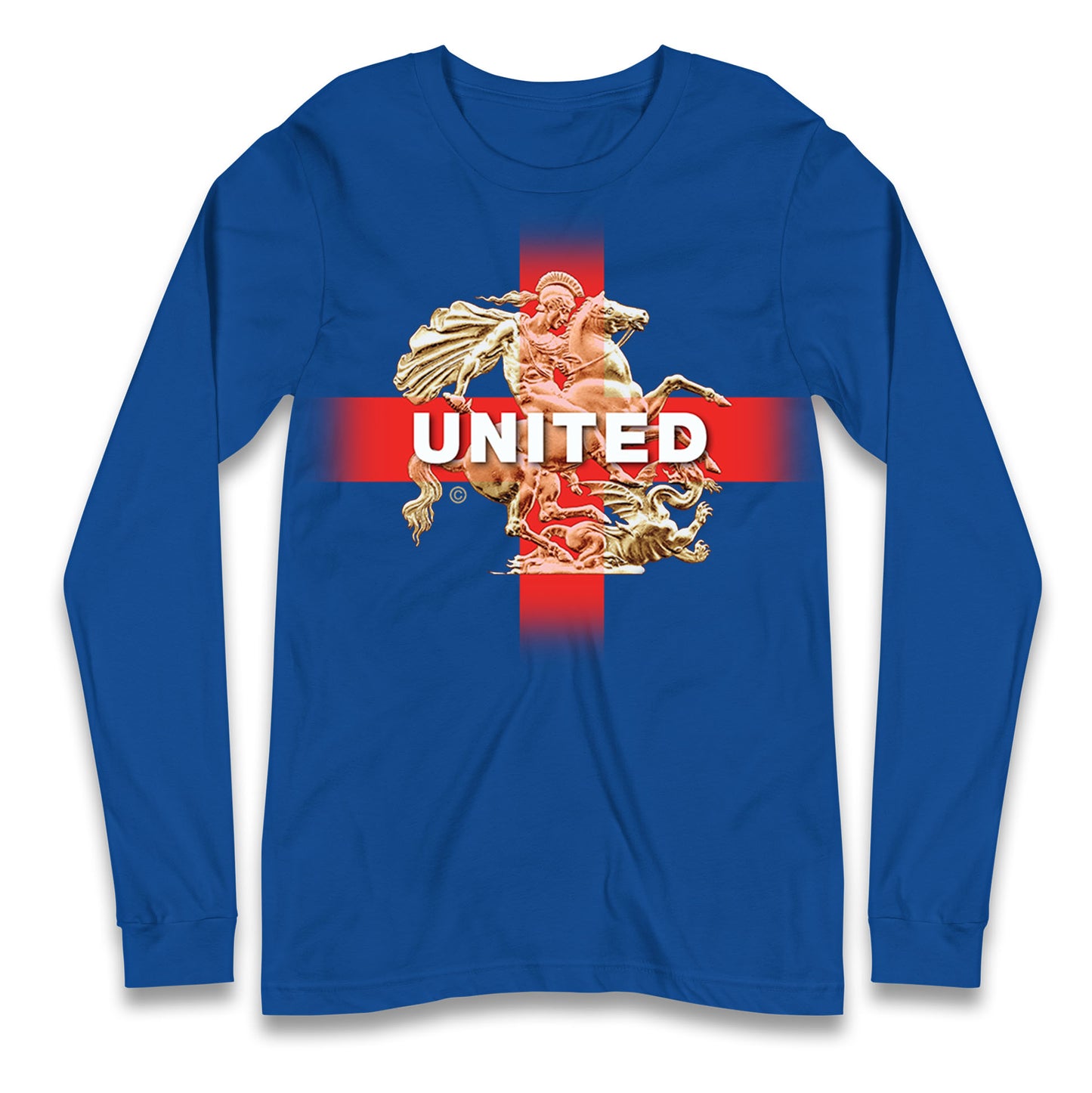 United St George & The Dragon Long Sleeve T Shirt