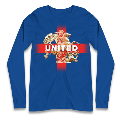 United St George & The Dragon Long Sleeve T Shirt