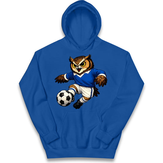 Retro Oldham Football Kids Hoodie
